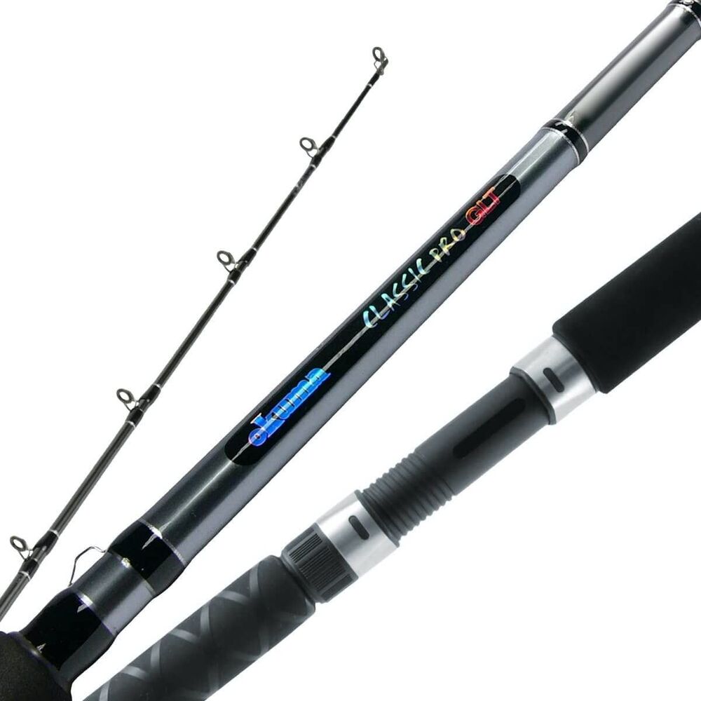 OKUMA Classic Pro M Fishing Rod 2-Pcs 10-25 Lbs Multi Color Medium Action New